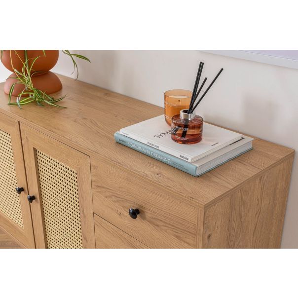 HANAH HOME Komoda Nala 120, braon - 141HWR1125