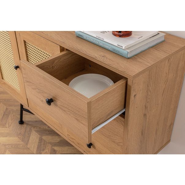 HANAH HOME Komoda Nala 120, braon - 141HWR1125