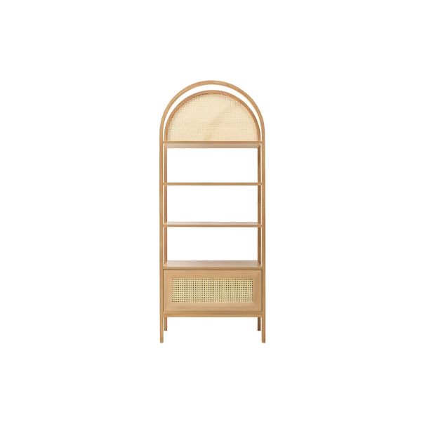 HANAH HOME Polica za knjige Nala 75, braon - EP3056526