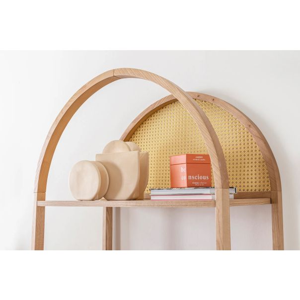 HANAH HOME Polica za knjige Nala 75, braon - EP3056526