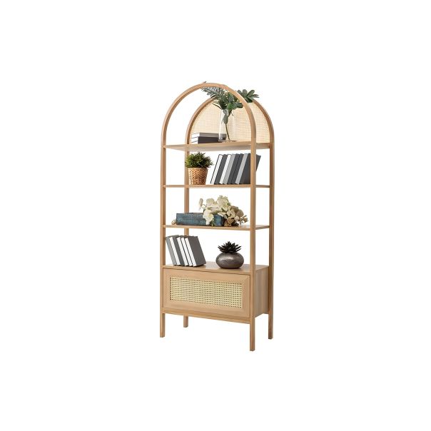 HANAH HOME Polica za knjige Nala 75, braon - EP3056526
