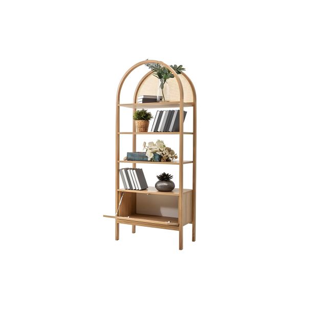 HANAH HOME Polica za knjige Nala 75, braon - EP3056526