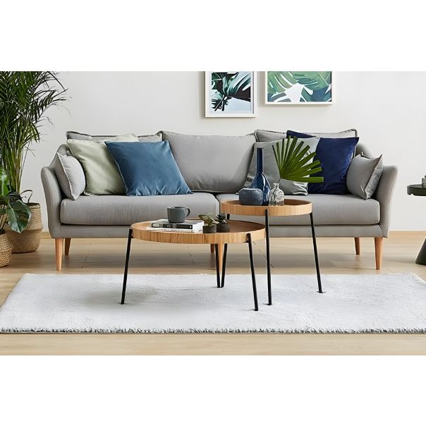 HANAH HOME Set klub stolova Ronda, braon/crna - 141HWR1134