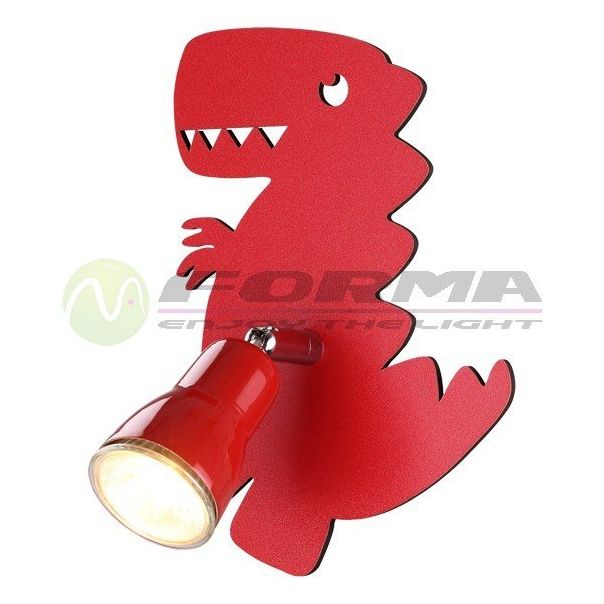 FORMA Zidna lampa 1xGU10 DF1601-1Z RD - 000170