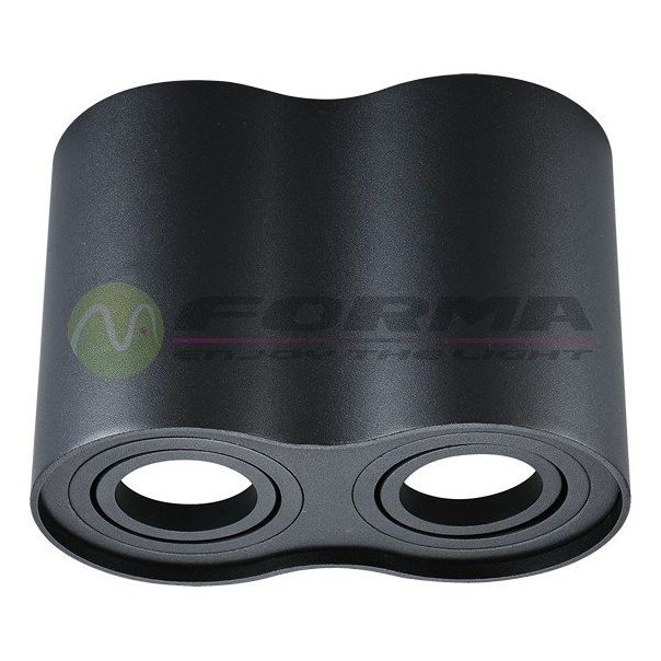 FORMA Plafonska lampa 2xGU10 AFS113-2C BK - 004313