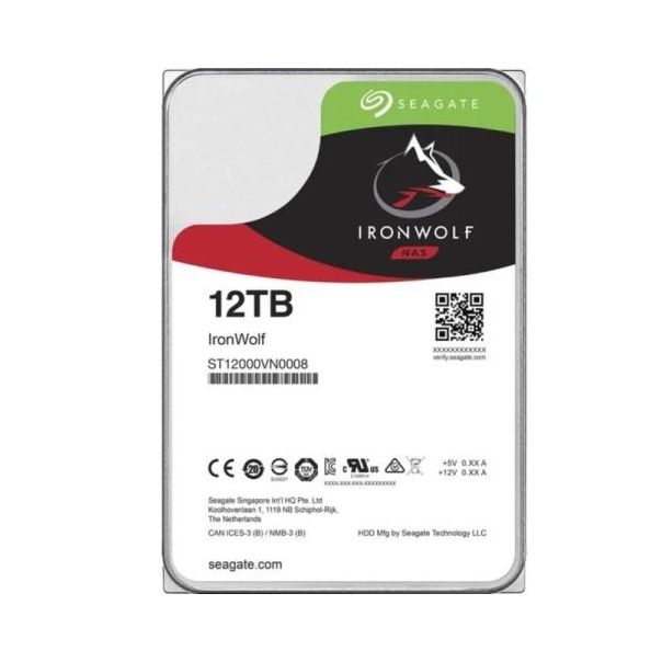 Hard disk 12TB Seagate IronWolf ST12000VN0008 - EP3146852
