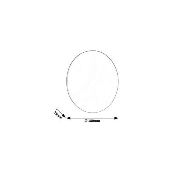 Rabalux Zidna lampa Marlon LED 8W crna (1433) - 1433