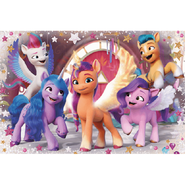TREFL Puzzle A happy day of Ponies - 24 dela - 103217-T14355