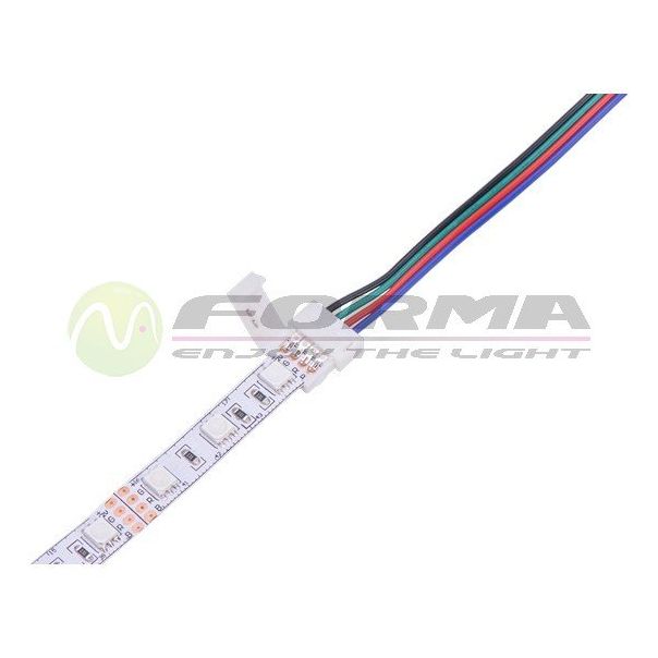 FORMA Konektor za RGB traku 10mm ulaz K2-UL10-4 - 001542