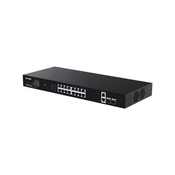 TENDA Svič 10/100/1000 18-port + 2SFP TEG1120P-16-150W/16-Port PoE - EP3214358