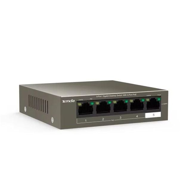 TENDA Svič 10/100/1000 5-port TEG1105P-4/4 PoE Port/63W - EP3214391