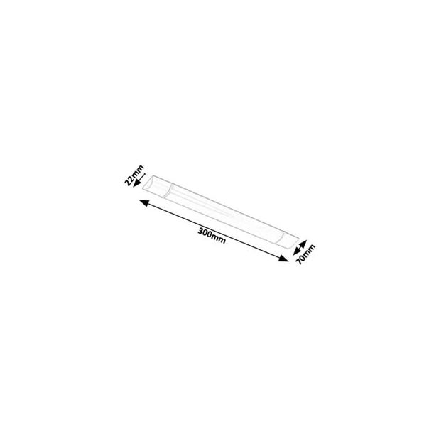 Rabalux T5&T8 svetiljke -strele Batten Light LED 10W bela (1450) - 1450-1-1