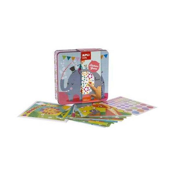 APLI Igra sa nalepnicama - Slonče - 14534