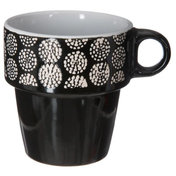 SECRET DE GOURMET Set šolja na stalku 260ml Rack Ethnik - 145445