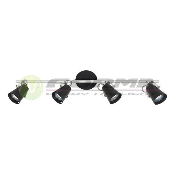FORMA Spot lampa 4xGU10 FG102-4 BK - 002121