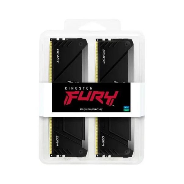 KINGSTON Memorija DDR4 64GB(2x16GB) 3200MHz Beast RGB KF432C16BB2AK2/64 Fury - EP3264125