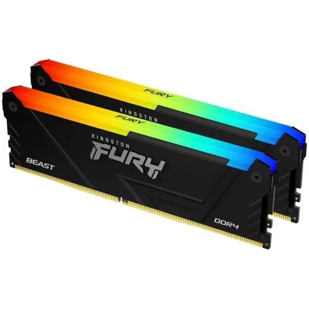 KINGSTON Memorija DDR4 64GB(2x16GB) 3200MHz Beast RGB KF432C16BB2AK2/64 Fury - EP3264125
