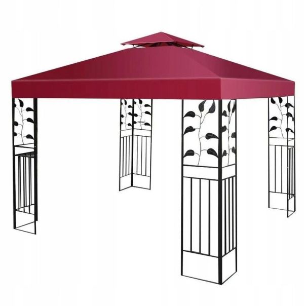 Venturo Gazebo zamensko platno 3x3m Bordo - EP3206615