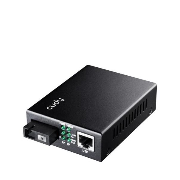 CUDY Mrežni media konverter 10/100/1000 MC100GSB-20B Gigabit/ Fiber single mode do 20 km - EP3268617
