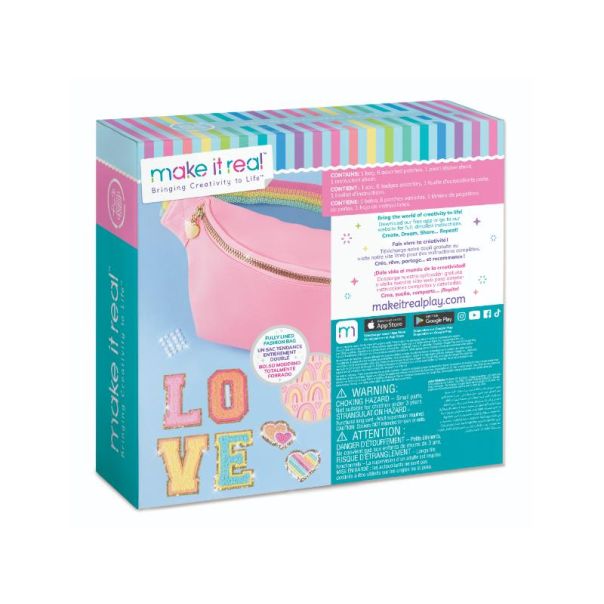 Make it Real Modna bum torba sa zakrpama - 1461-1