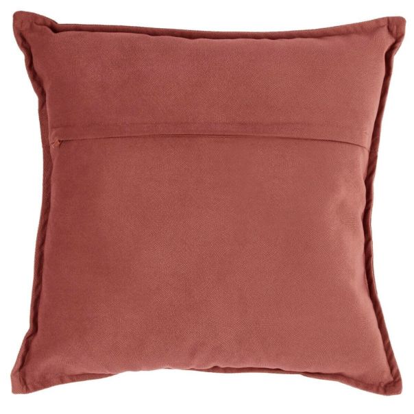ATMOSPHERA Dekorativni jastuk Lilou 45x45cm poliester boja cigle - 146200N