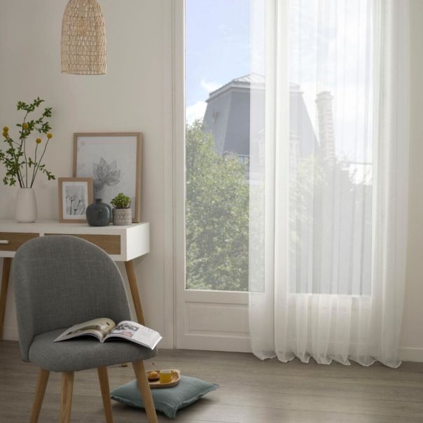 ATMOSPHERA Zavesa Moly 135x240cm poliester bela - 146280Z