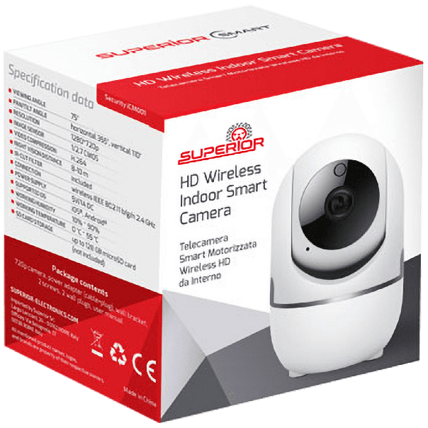 SUPERIOR Kamera unutrašnja bežična IP, Smart, Full HD - 14660