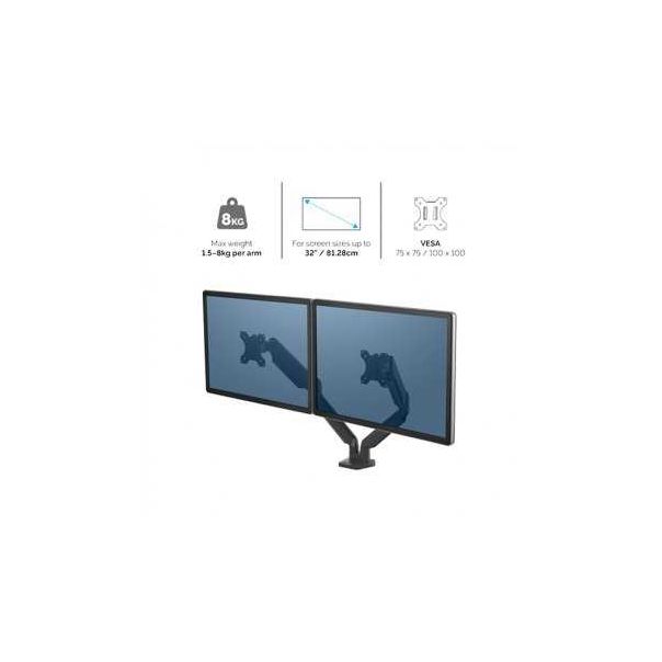 FELLOWES Nosači monitora Platinum Series Dual 8042501, stoni - 146675