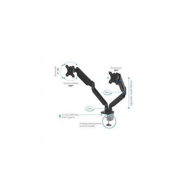 FELLOWES Nosači monitora Platinum Series Dual 8042501, stoni - 146675
