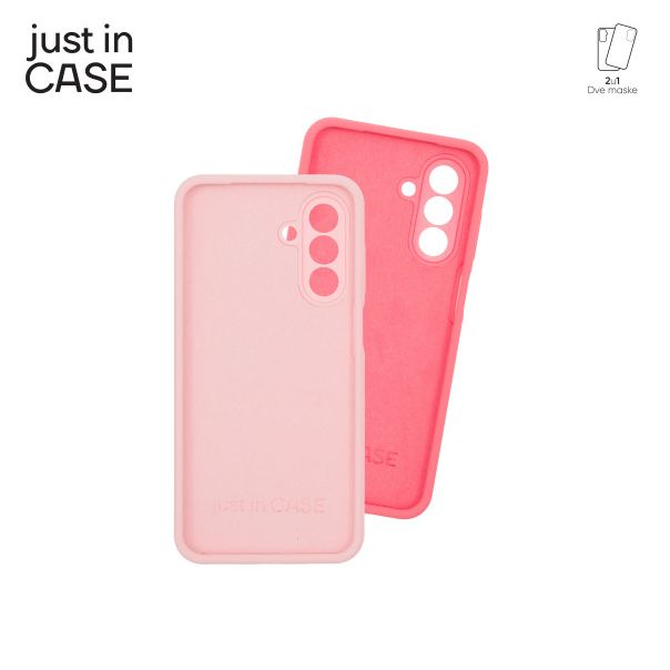 JUST IN CASE 2u1 Extra case MIX PLUS paket maski za Samsung A26, roza - MIXPL238PK
