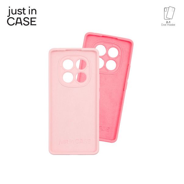 JUST IN CASE 2u1 Extra case MIX PLUS paket maski za Redmi Note 14 Pro 4G, roza - MIXPL331PK