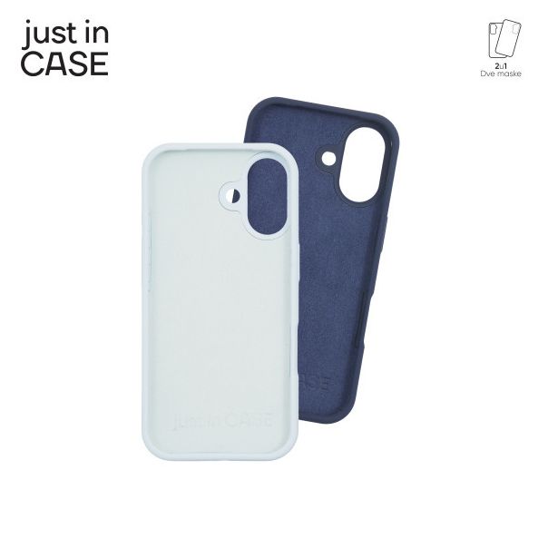 JUST IN CASE 2u1 Extra case MIX PLUS paket maski za iPhone 17, plava - MIXPL121BL