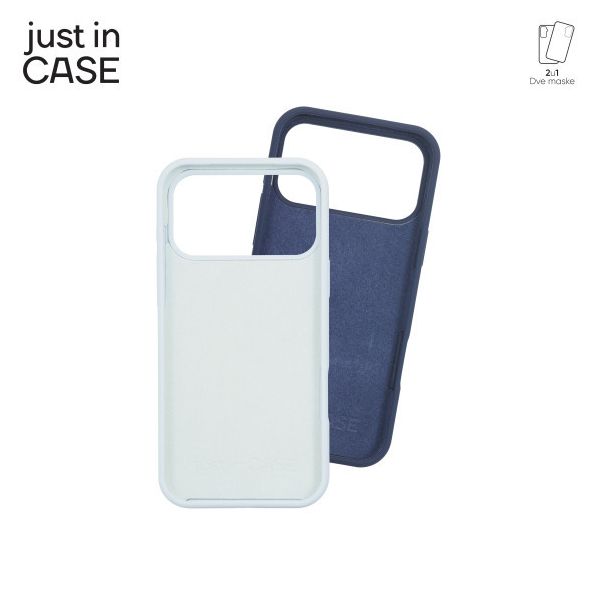 JUST IN CASE 2u1 Extra case MIX PLUS paket maski za iPhone 17 Pro Max, plava - MIXPL123BL