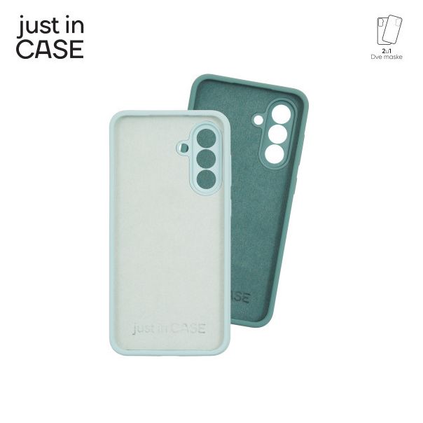 JUST IN CASE 2u1 Extra case MIX PLUS paket maski za Samsung A56, zelena - MIXPL240GN