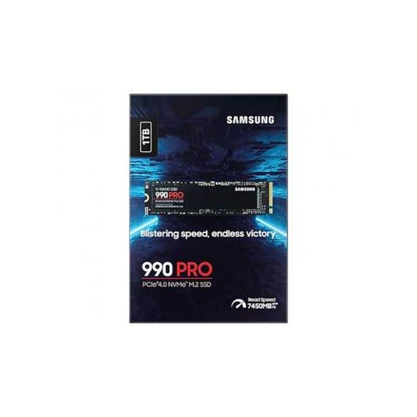 SAMSUNG 1TB M.2 NVMe SSD, 990 Pro series (MZ-V9P1T0BW) - 147559