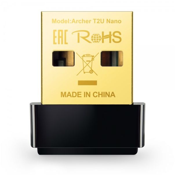 TP LINK LAN MK TP-Link Archer T2U Nano AC600 wireless 600Mb/s dual band USB - 65327
