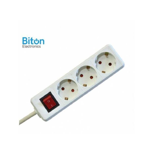Biton Electronics Prenosna priključnica 3 / 3 met prekidač PP/J 3X1.5mm (ET10105) - 148278