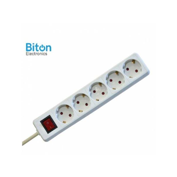 Biton Electronics Prenosna priključnica 5 / 1.5 met prekidač PP/J 3X1.5mm (ET10122) - 148300