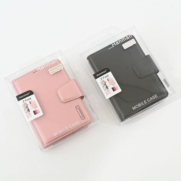 HANMAN Maska za Samsung Galaxy Z Fold 8 roze Canvas ORG - EP3232612