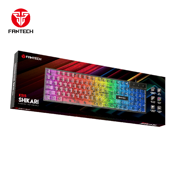 FANTECH Tastatura membranska Gaming K515 Shikari crna - 210781