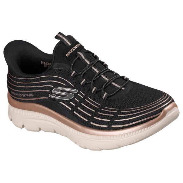 SKECHERS Patike summits plus soft luster W - 150611-BKRG
