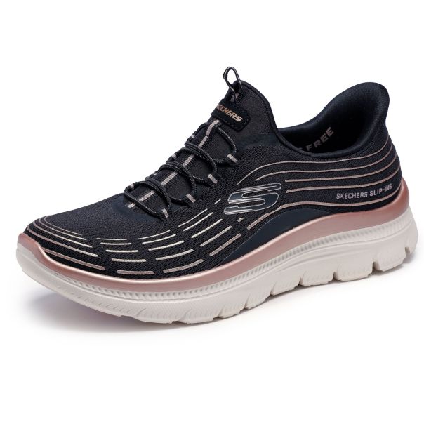 SKECHERS Patike summits plus soft luster W - 150611-BKRG