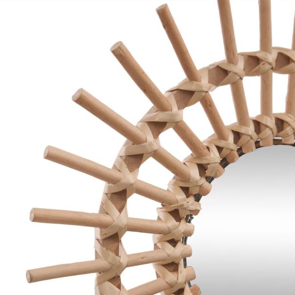 ATMOSPHERA Zidno ogledalo 29x2cm medijapan/staklo bež - 150683