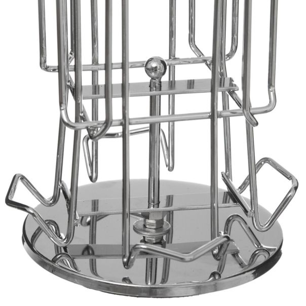 FIVE Držač espreso kapsula rotirajući 20/1 12,5X28,5cm metal hrom - 151187