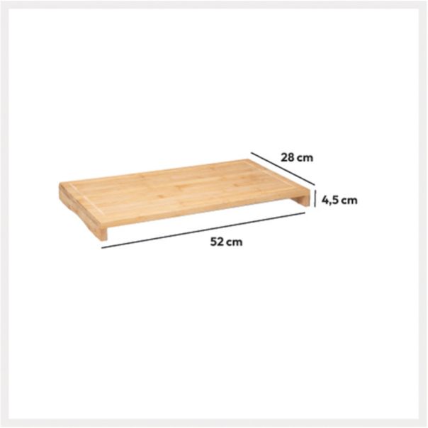 FIVE DASKA ZA SECENJE 28X52X4,5 CM BAMBUS NATURAL - 151416