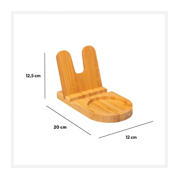 FIVE Držač za kašike 12x20x12.5cm, bambus - 151419-1
