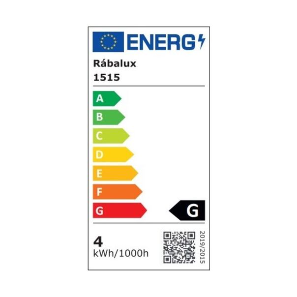 Rabalux Stona lampa Justin LED 4W bela (1515) - 1515-1-1
