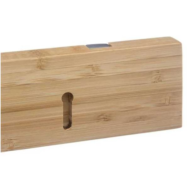 FIVE Zidni čiviluk 4mlt 40x5,5x6cm metal/drvo natural - 151577