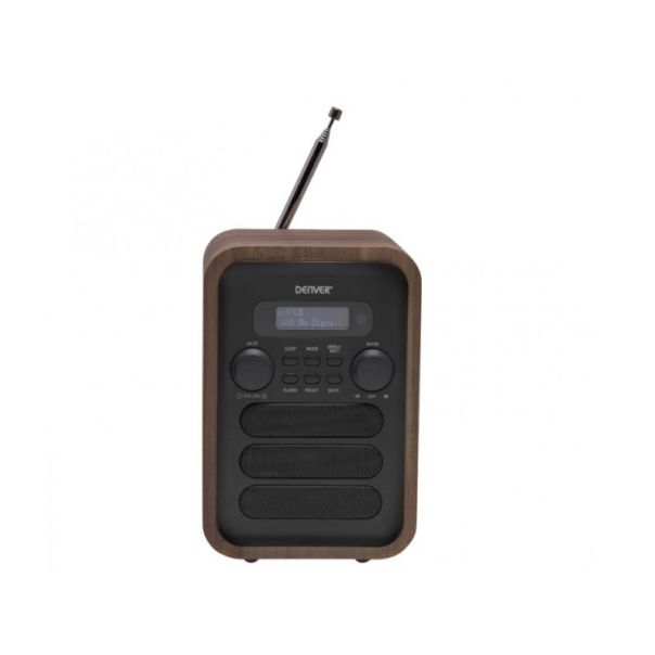 DENVER Radio prijemnik DAB-48, drvo - 153298