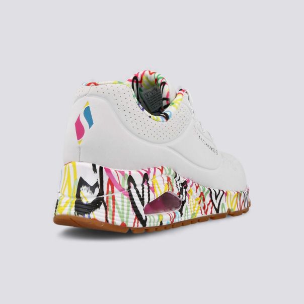 SKECHERS Patike uno loving love w - 155506-WHT